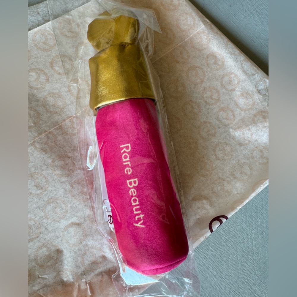 NWT Rare Beauty by Selena Gomez Soft Pooch Blush Dog Toy